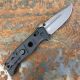 Benchmade Adamas AXIS Lock Black G10 Scales 3.82" Gray CruWear Blade Folding Knife
